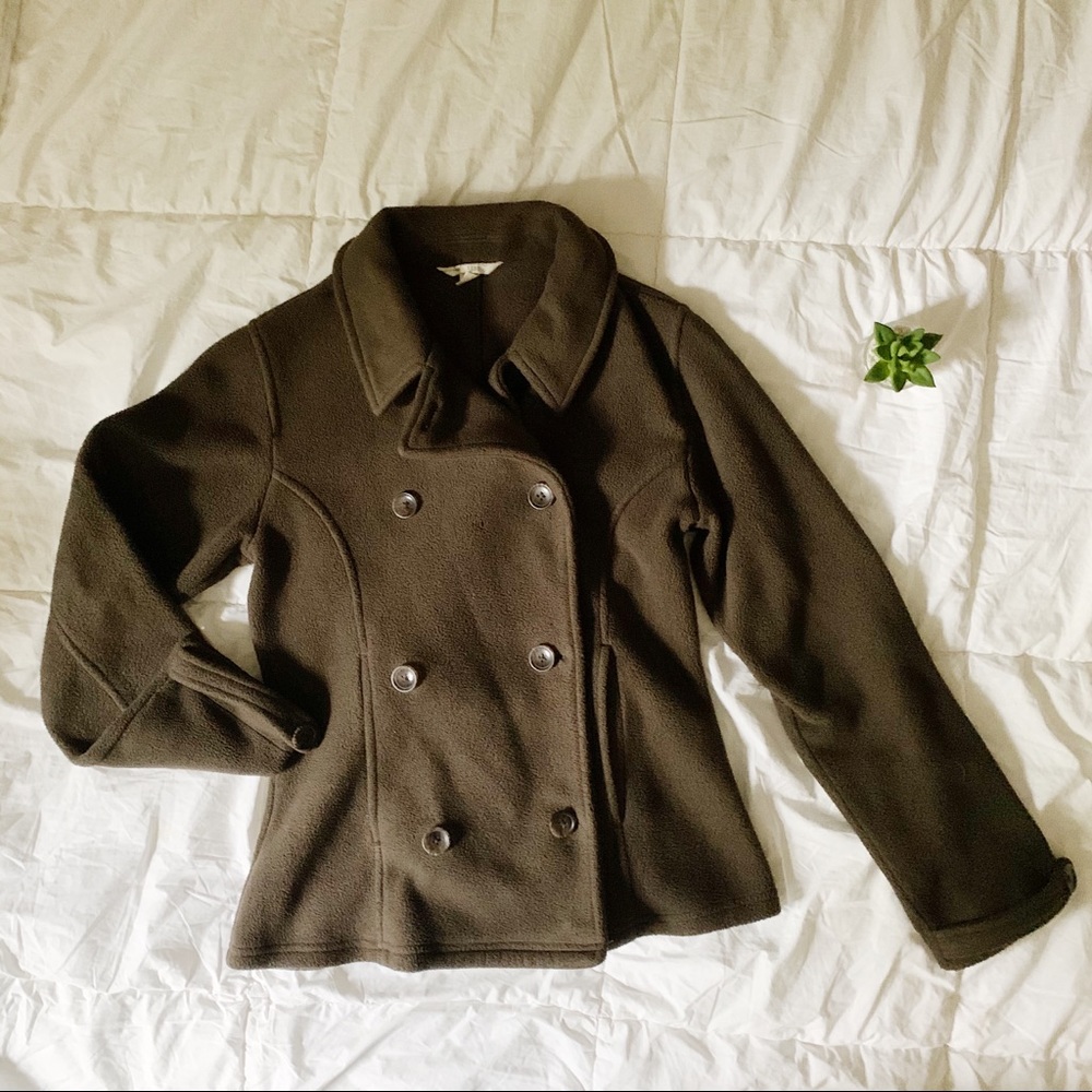 Fleece Pea coat